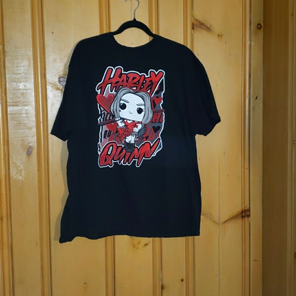 D.C harley quinn funko shirt 2x